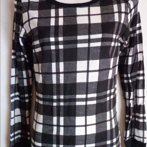 Girls/Petite L/S Plaid Crew Neck Dress - Picture 3 of 11